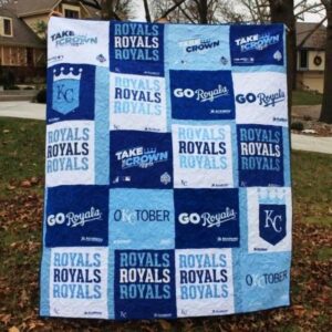 Go Royals Quilt Blanket Bn14  Quilt